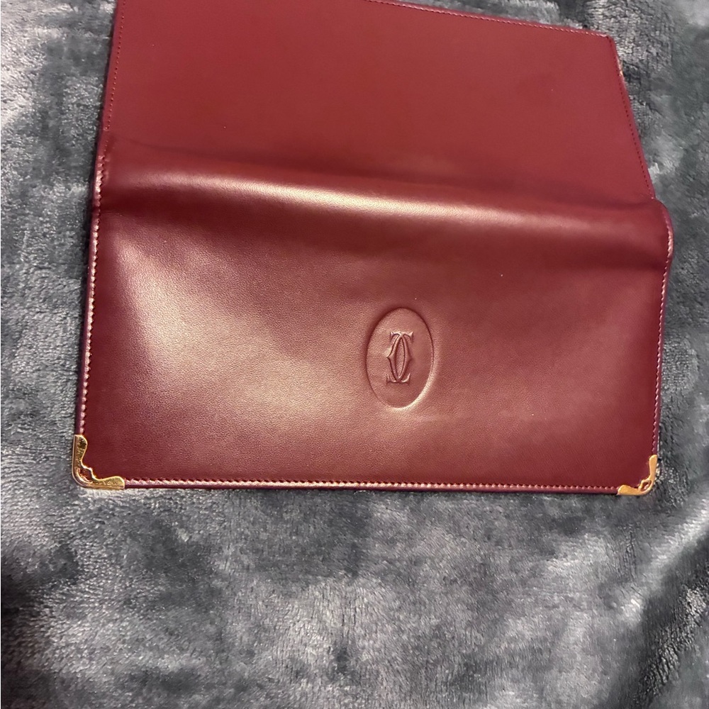 “Must de Cartier” Burgundy leather | Vintage - Picture 9 of 11